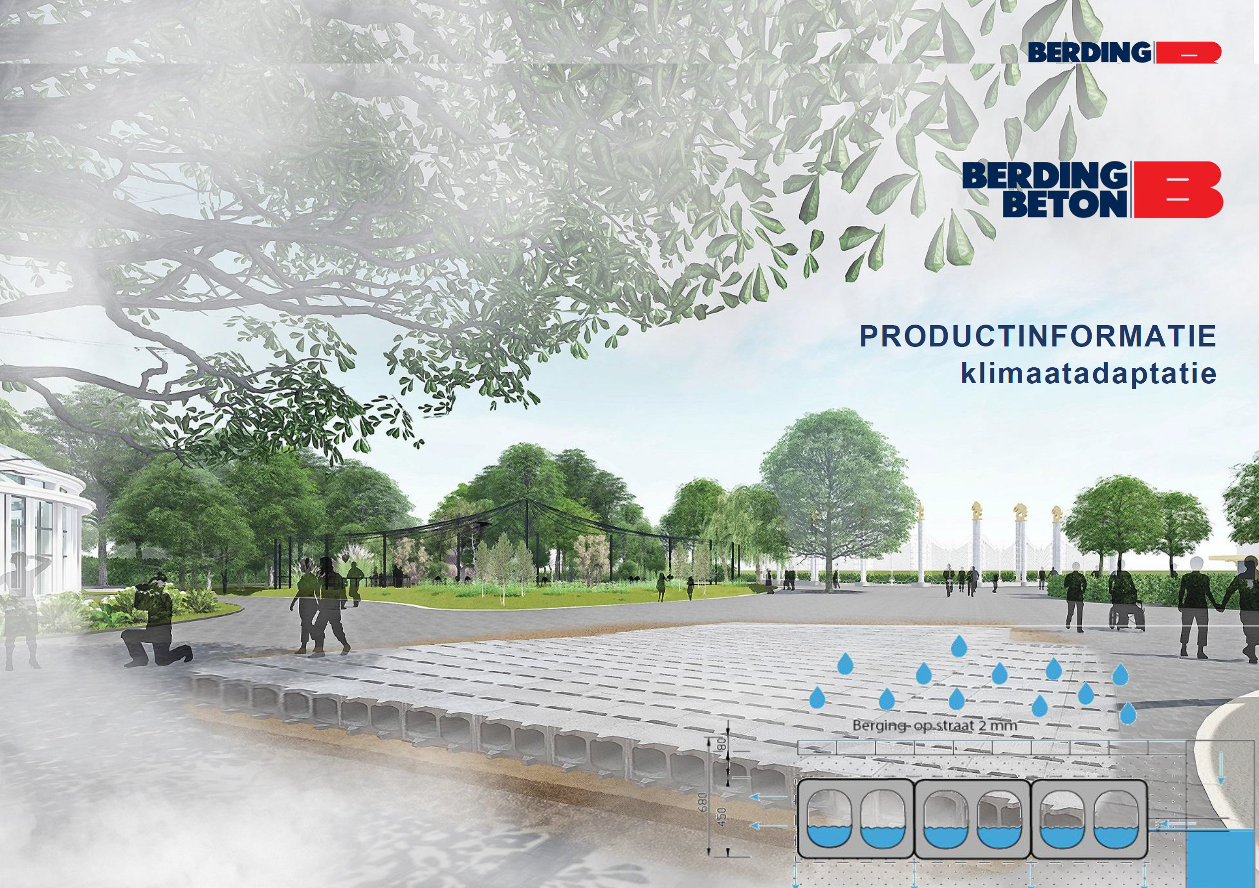 Voorkant klimaatadapatatie brochure
